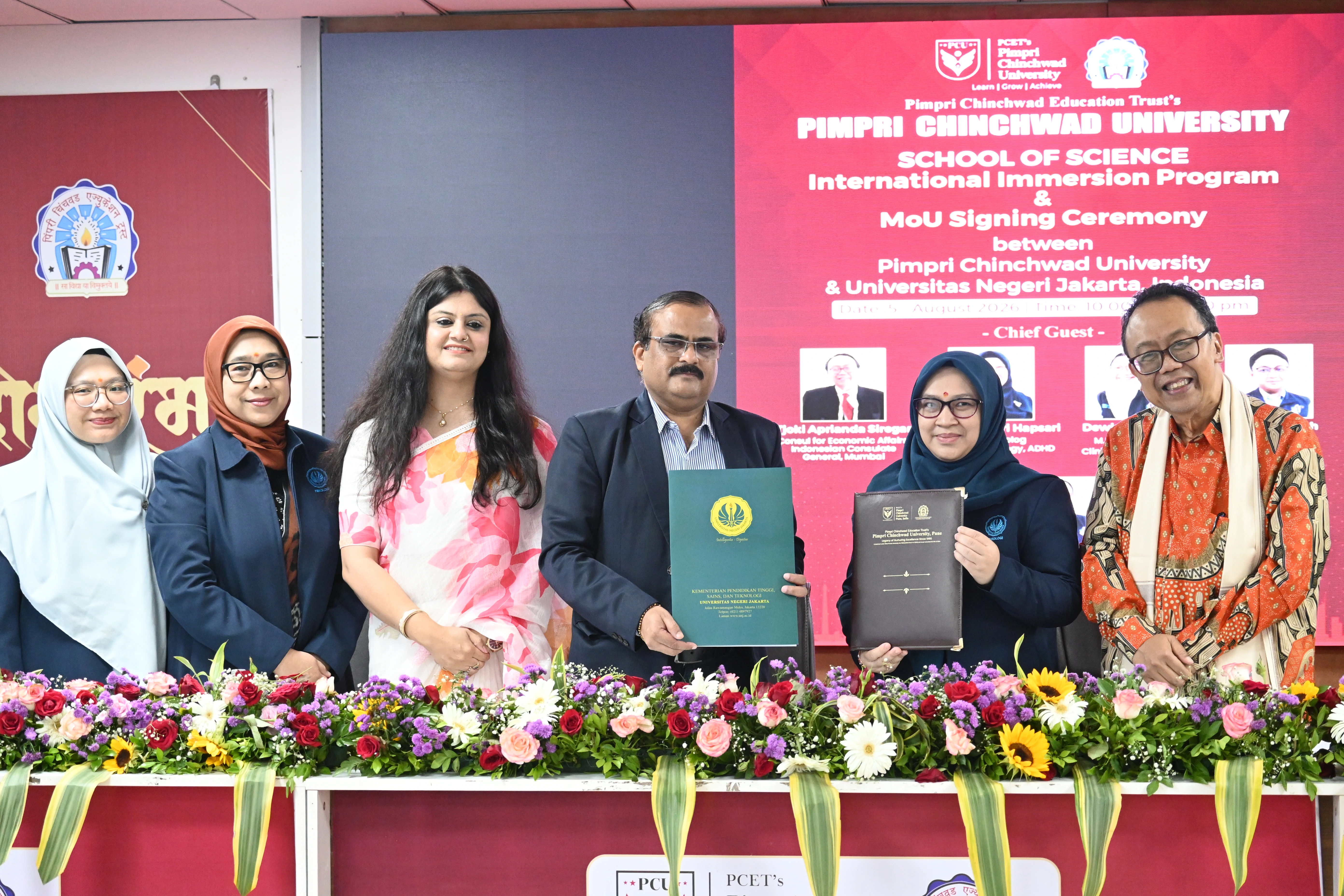 PCU School of Science Strengthens Global Academic Collaboration Through MoU with Universitas Negeri Jakarta, Indonesia